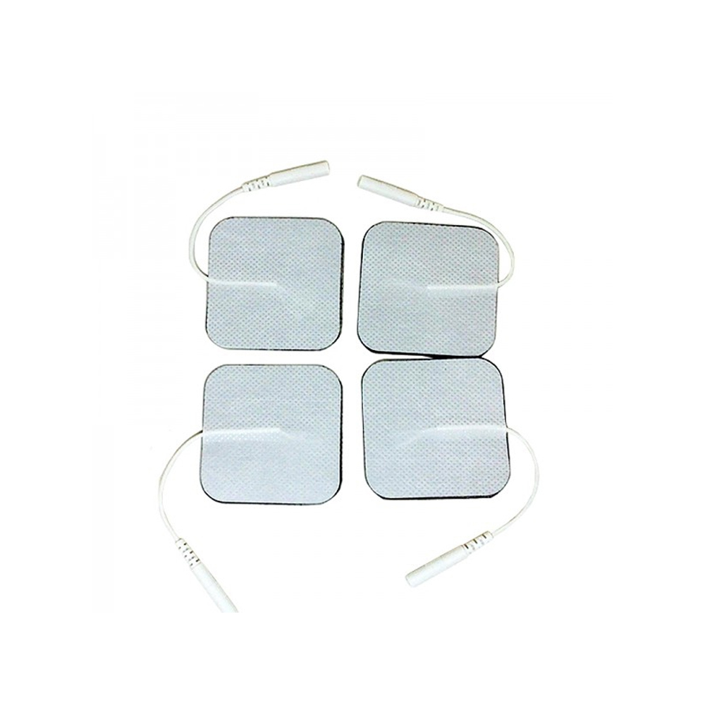 Elétrodo Adesivo C/Fio 50x50mm 4un