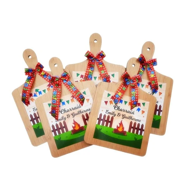 Lembrancinha Charraiá Junina Tábua Personalizada 29cm