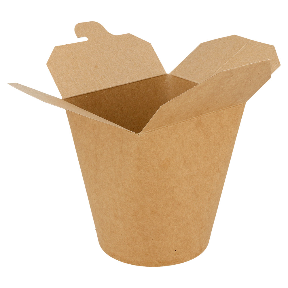 CAIXA CARTOLINA KRAFT P/ALIMENTOS 960ml C/PE (50 UNID.) 223.07 - Image 3