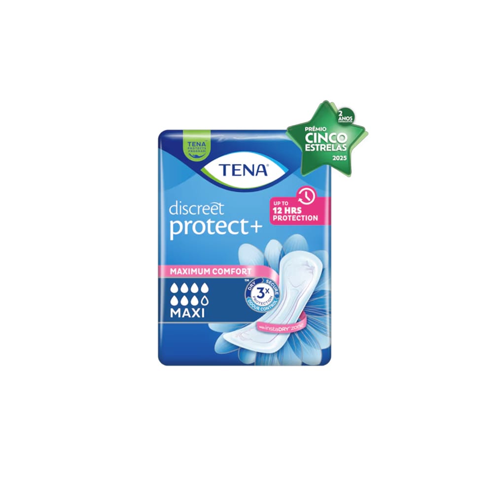 Tena Discreet Maxi InstaDry 12un - Image 2