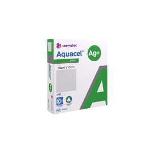 Aquacel Ag+ Extra Penso Estéril 10x10cm 10un