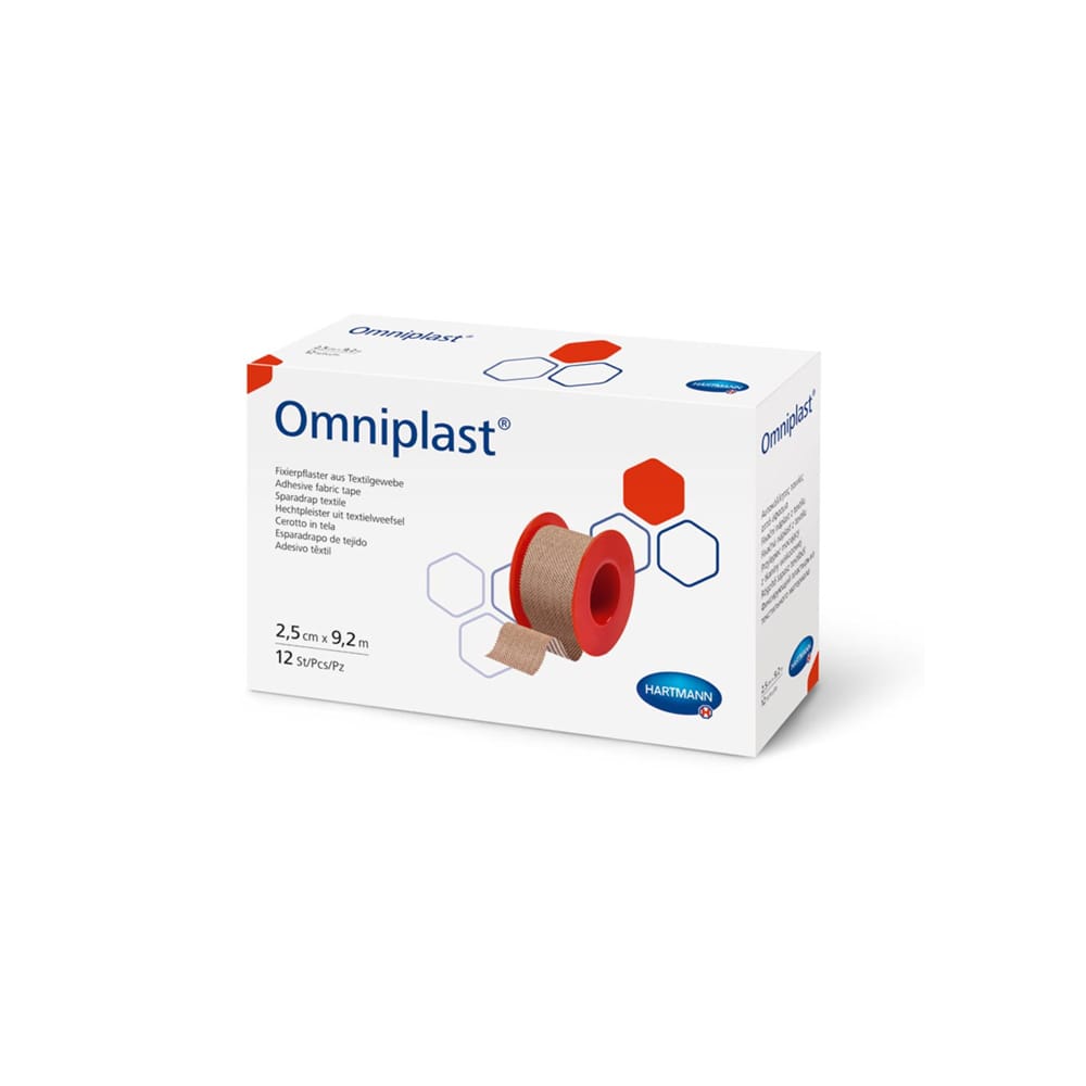 Omniplast Adesivo 2,5cmx9,2m 1un