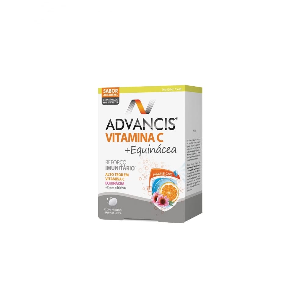 Advancis Vit C e Equinácea 12 Pastilhas Efervescentes