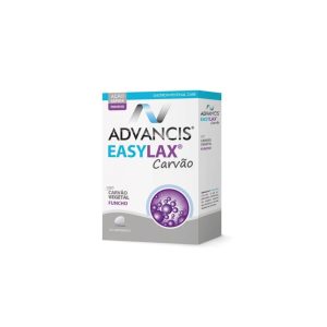 Advancis Easylax Charcoal Carvão+Funcho 45 Comprimidos