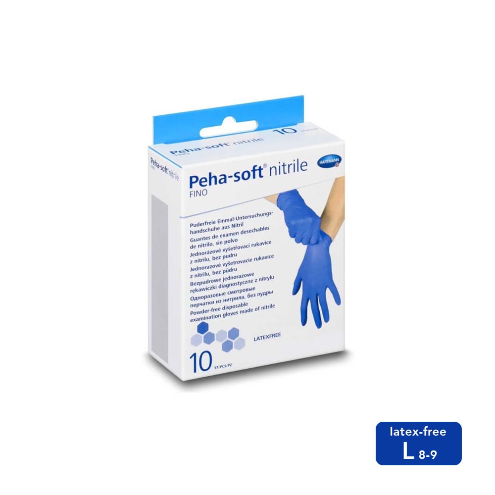 Peha-soft Luvas Nitrilo Fino Tam. L 10un