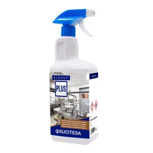 DETERGENTE DESINFECTANTE BACTERICIDA SUCITESA BIONET PLUS 1 Lt. C/PULVERIZADOR