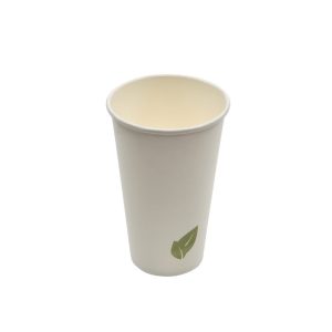 COPO CARTÃO BRANCO P/BEBIDA QUENTE  IMP. FOLHA 480 ml (50 UNID.)