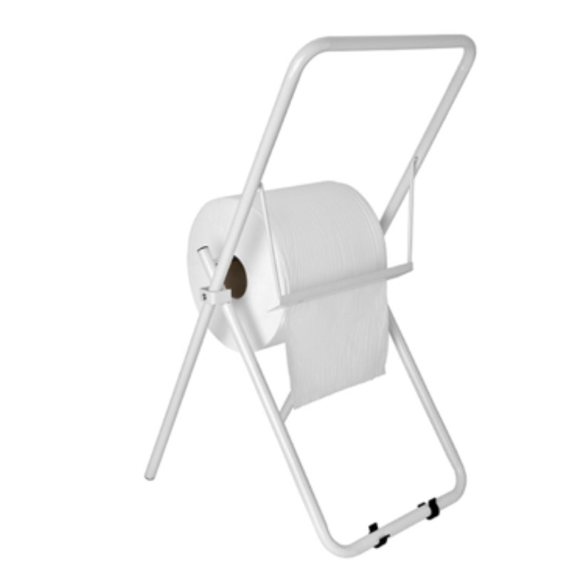 SUPORTE  P/ROLO INDUSTRIAL BRANCO *