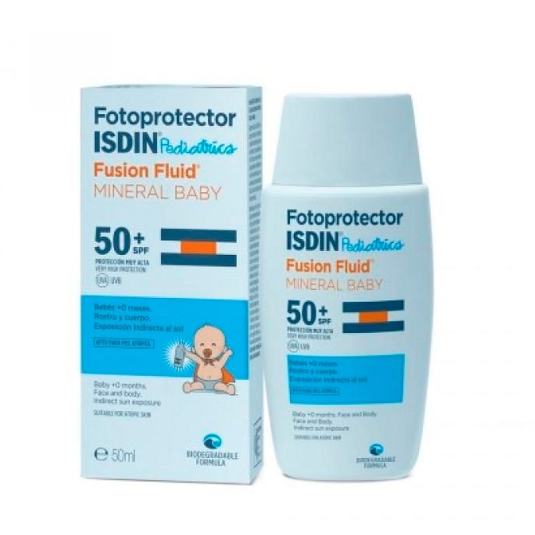 ISDIN Fotoprotector Fusion Fluid Mineral Baby Spf50+ 50ml