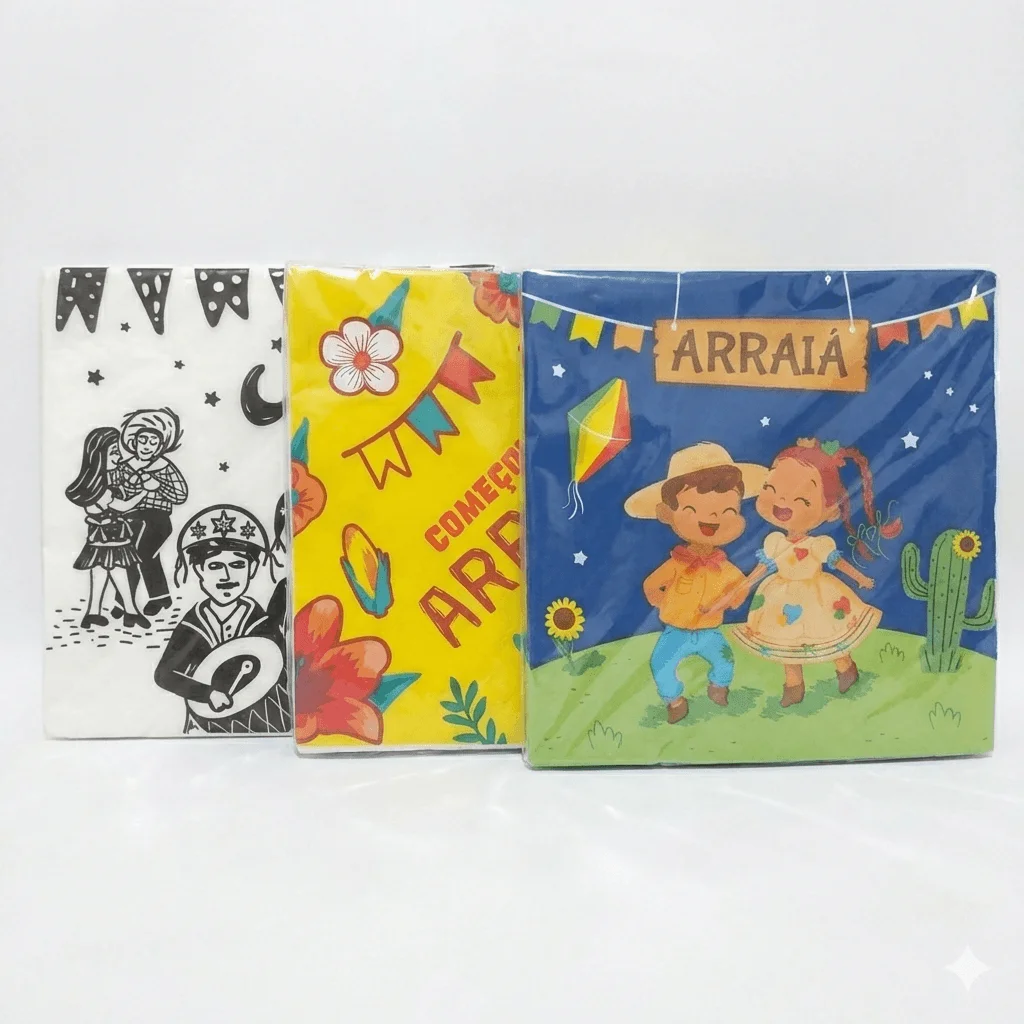 Guardanapo Festa Junina Kit 20 Decorados São João