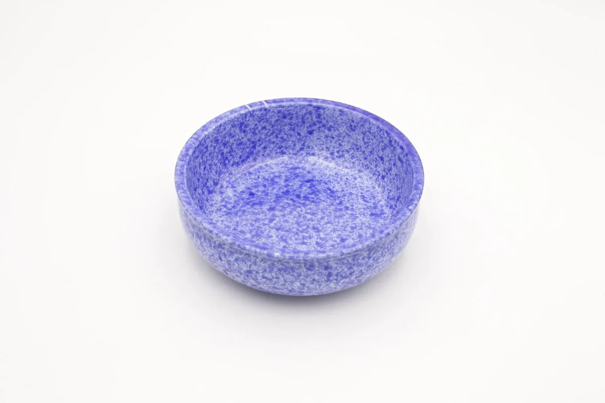 Tigela azul mesclado