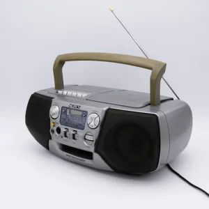 Rádio/Leitor de CDs e cassetes Sony CFD