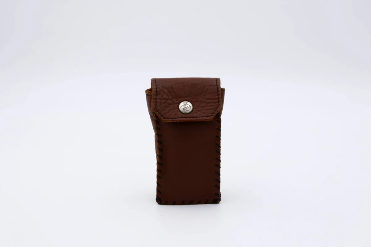Bolsa de pele para telemóvel