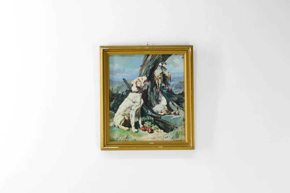 Quadro cão de caça
