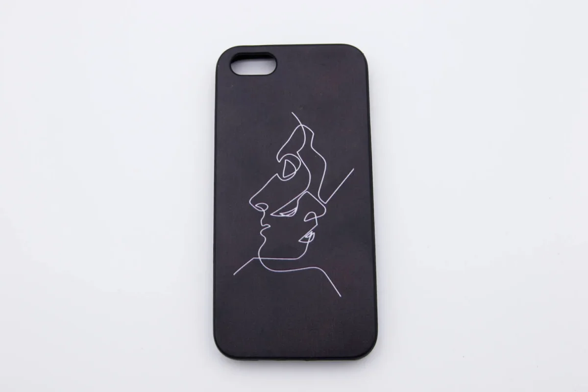 Capa Iphone 4S/5S caras
