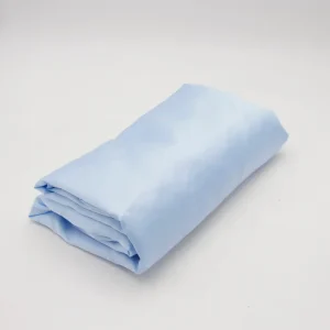 Lençol acetinado azul