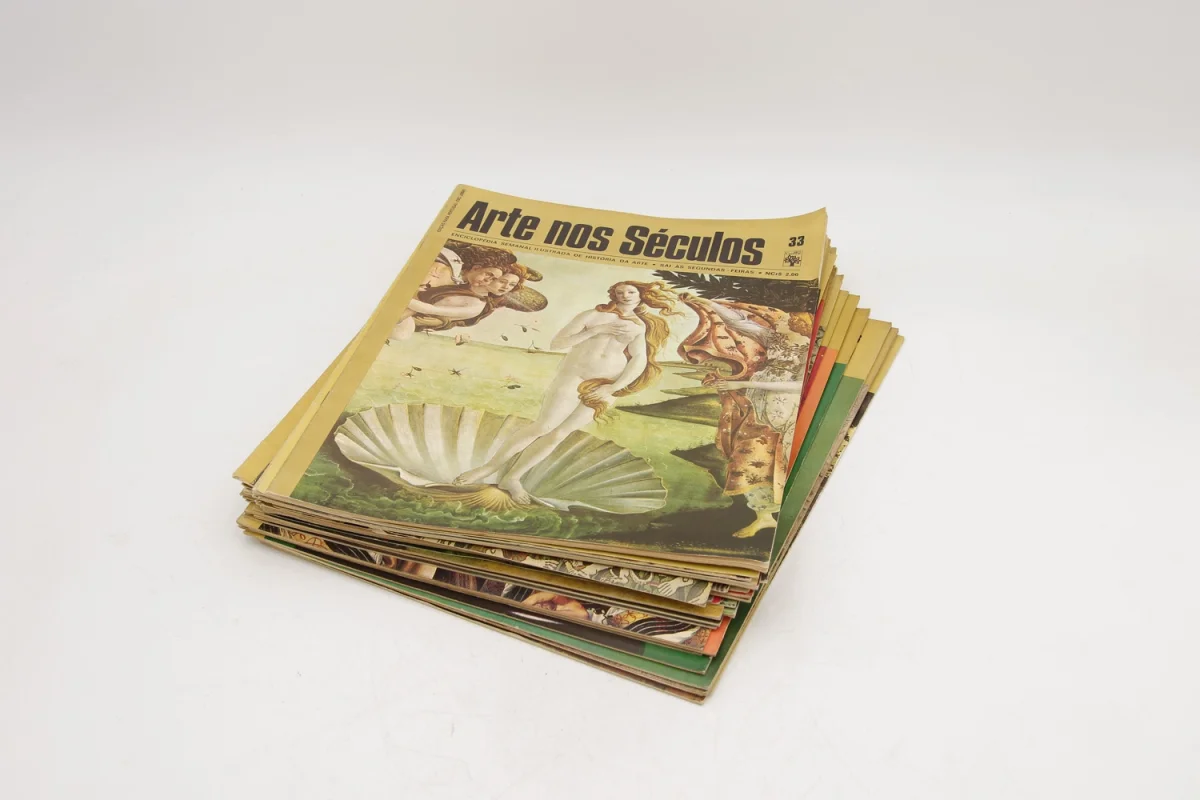 Conjunto revistas Arte nos Séculos