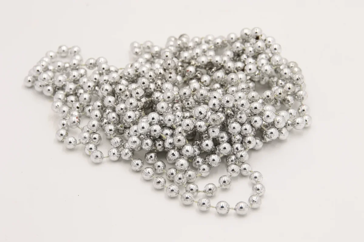 Fio pérolas prateadas - Image 3