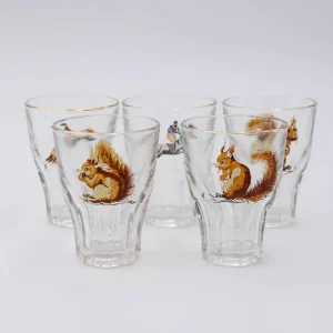 Conjunto copos shots animais