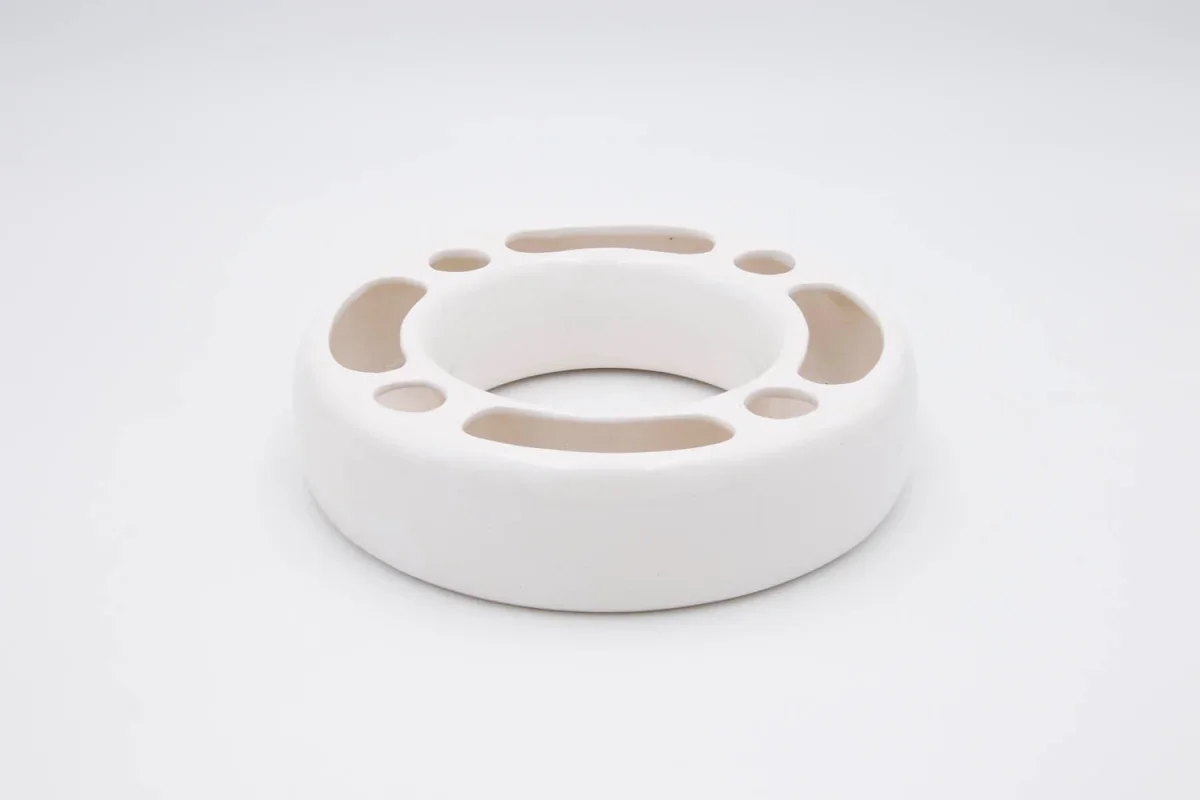 Jarra circular branca