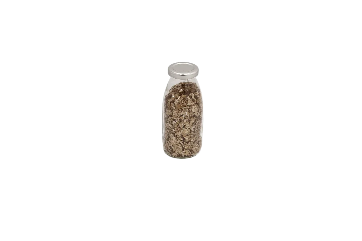 Garrafinha de purpurinas gold