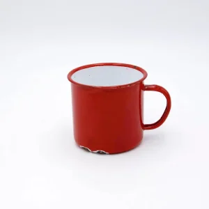 Caneca latão vermelha