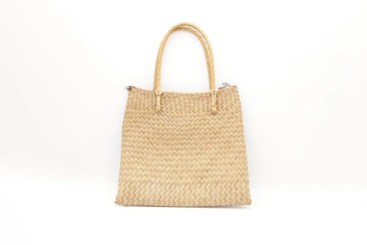 Bolsa ráfia natural