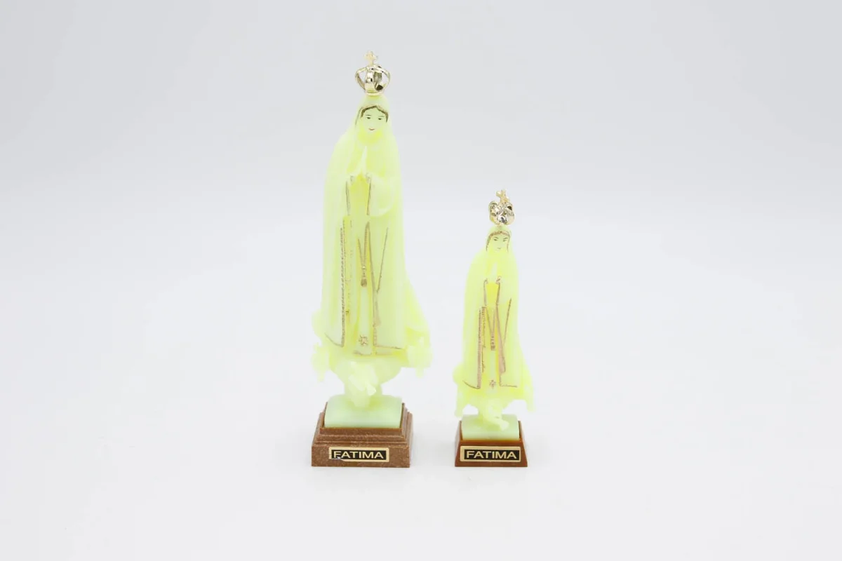 Par santas fluorescentes
