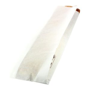 SAQUETA P/BAGUETES BRANCA 52X20X5 KRAFT SC-13 (1000 UNID.)