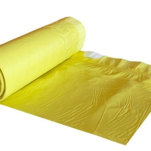 SACO LIXO ROLO 100 LT AMARELO (80X90) C/10 SACOS