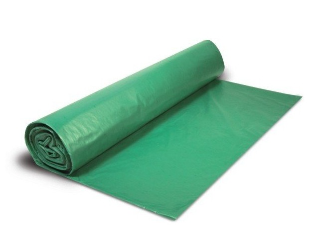 SACO LIXO ROLO 100 LT VERDE (80X90) C/10 SACOS