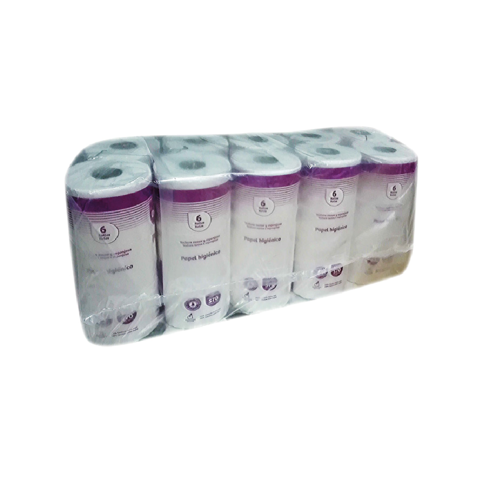 Papel Higiénico Doméstico Pasta 60M – 30 RL