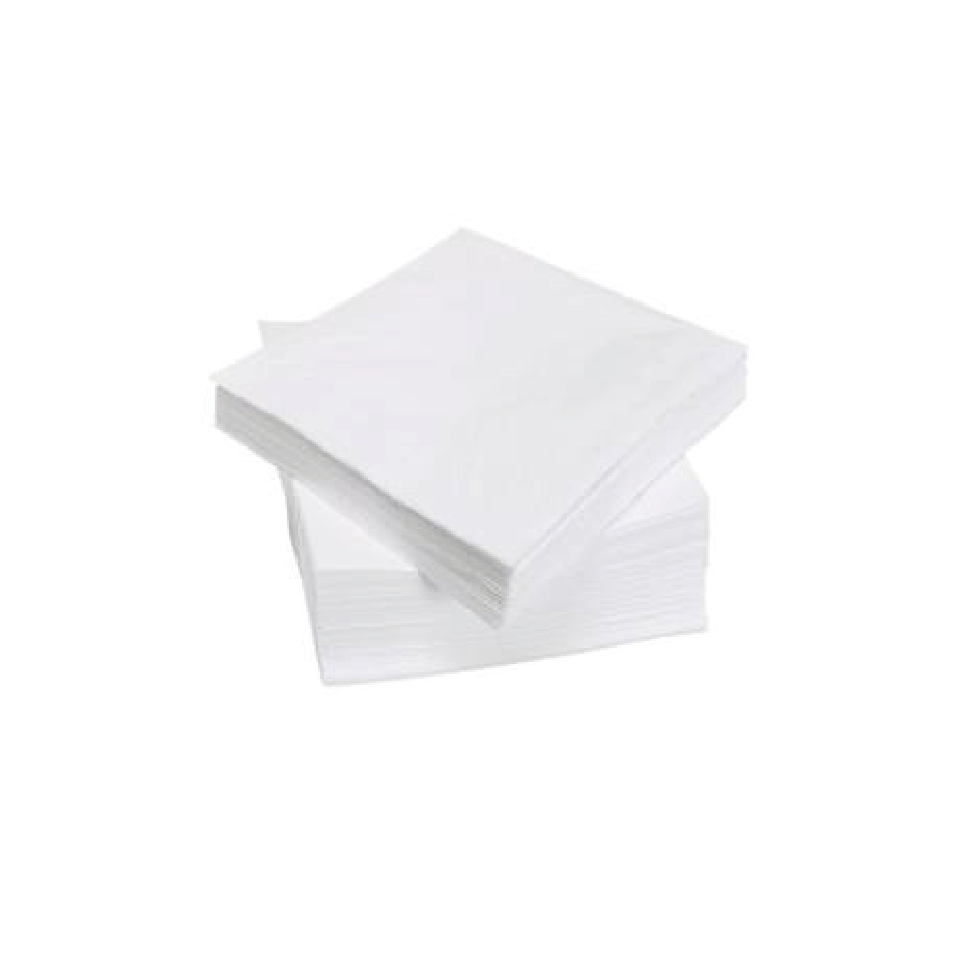 Guardanapo Branco Folha Dupla 40×40 (24 uni)